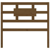Bed Headboard 80.5X4X100 Cm Solid Wood Pine