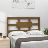 Bed Headboard 80.5X4X100 Cm Solid Wood Pine