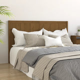 Bed Headboard 95.5X4X100 Cm Solid Pine Wood