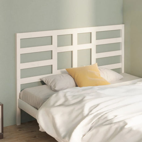 Bed Headboard 81X4X104 Cm Solid Wood Pine