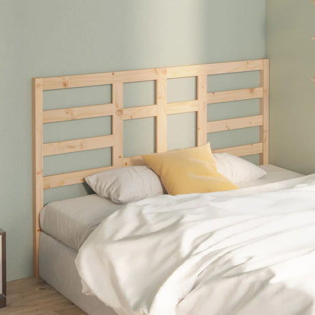 Bed Headboard 81X4X104 Cm Solid Wood Pine