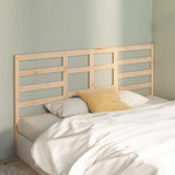 Bed Headboard 81X4X104 Cm Solid Wood Pine