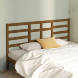 Bed Headboard 81X4X104 Cm Solid Wood Pine