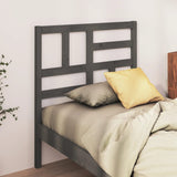 Bed Headboard 81X4X104 Cm Solid Wood Pine