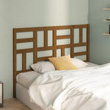 Bed Headboard 81X4X104 Cm Solid Wood Pine