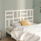 Bed Headboard 81X4X104 Cm Solid Wood Pine