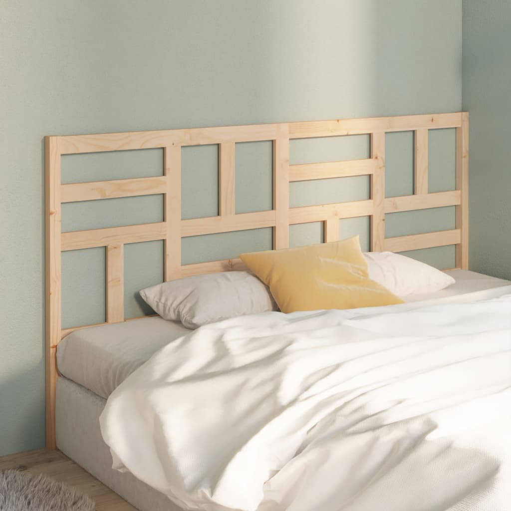 Bed Headboard 81X4X104 Cm Solid Wood Pine