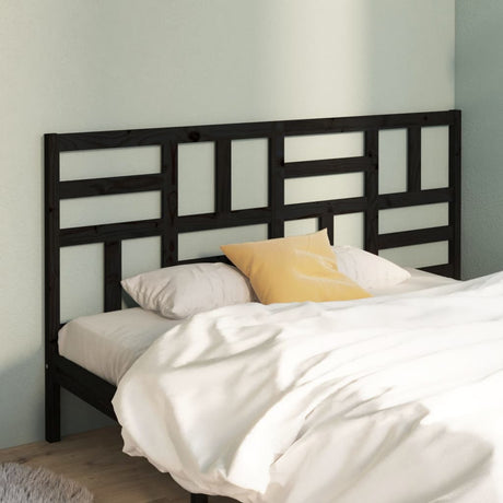 Bed Headboard 81X4X104 Cm Solid Wood Pine