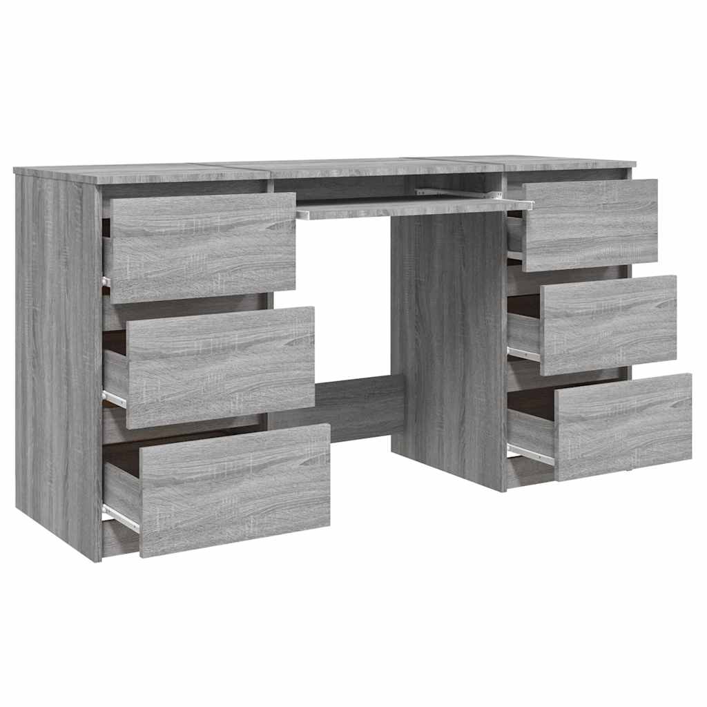 Writing Desk 140X50X77 Cm Engineered Wood