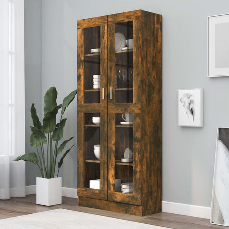 Vitrine Cabinet 82.5X30.5X Engineered Wood