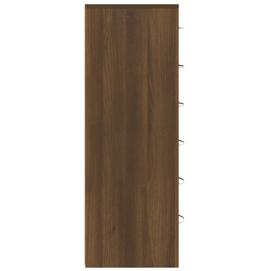 Sideboard With 6 Drawers 50X34X96 Cm Engineered Wood