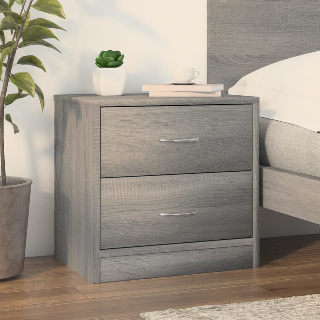 Bedside Cabinet 40X30X40 Cm Engineered Wood