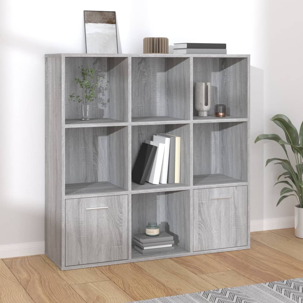 Book Cabinet 98X30X98 Cm Engineered Wood