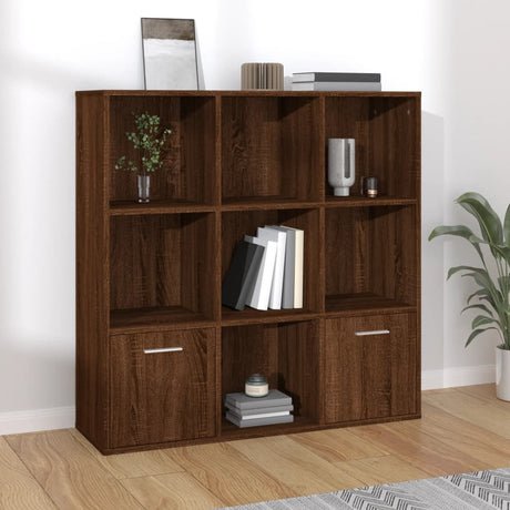 Book Cabinet 98X30X98 Cm Engineered Wood