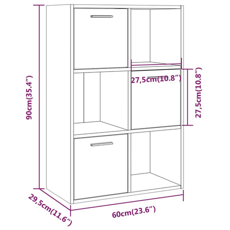 Storage Cabinet 60X29.5X90 Cm