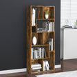 Book Cabinet 67X24X161 Cm Engineered Wood