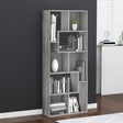 Book Cabinet 67X24X161 Cm Engineered Wood