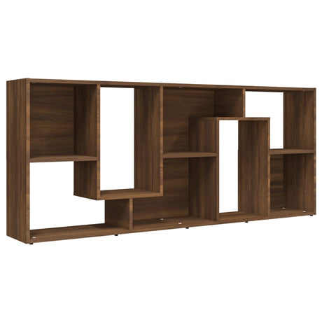 Book Cabinet 67X24X161 Cm Engineered Wood