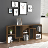 Book Cabinet 67X24X161 Cm Engineered Wood
