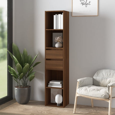 Book Cabinet 36X30X171 Cm Engineered Wood