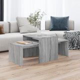 Coffee Table Set 100X48X40 Cm Engineered Wood