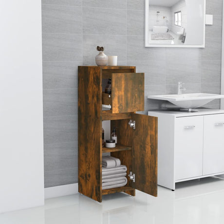 Bathroom Cabinet 30X30X95 Cm Engineered Wood