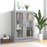 Vitrine Cabinet 82.5X30.5X Engineered Wood