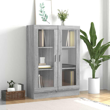 Vitrine Cabinet 82.5X30.5X Engineered Wood