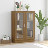 Vitrine Cabinet 82.5X30.5X Engineered Wood