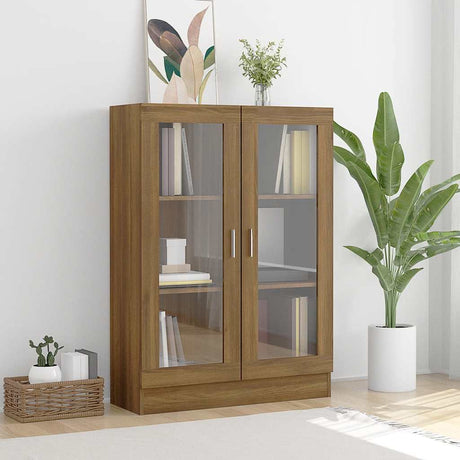Vitrine Cabinet 82.5X30.5X Engineered Wood