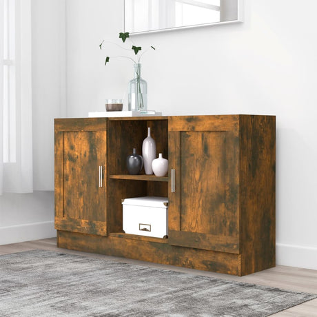 Vitrine Cabinet 120X30.5X70 Cm Engineered Wood