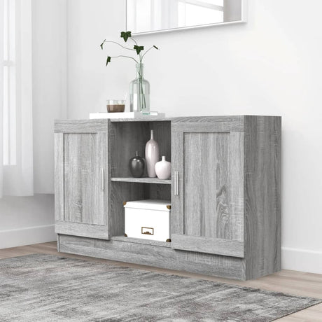 Vitrine Cabinet 120X30.5X70 Cm Engineered Wood