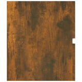 Sink Cabinet Smoked Oak 100x38.5x45 cm Engineered Wood