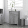 Bathroom Cabinet 60X33X80 Cm Engineered Wood