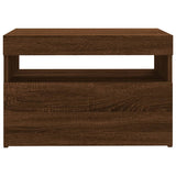 Tv Cabinet With Led Lights 60X35X40 Cm