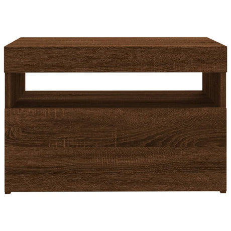 Tv Cabinet With Led Lights 60X35X40 Cm