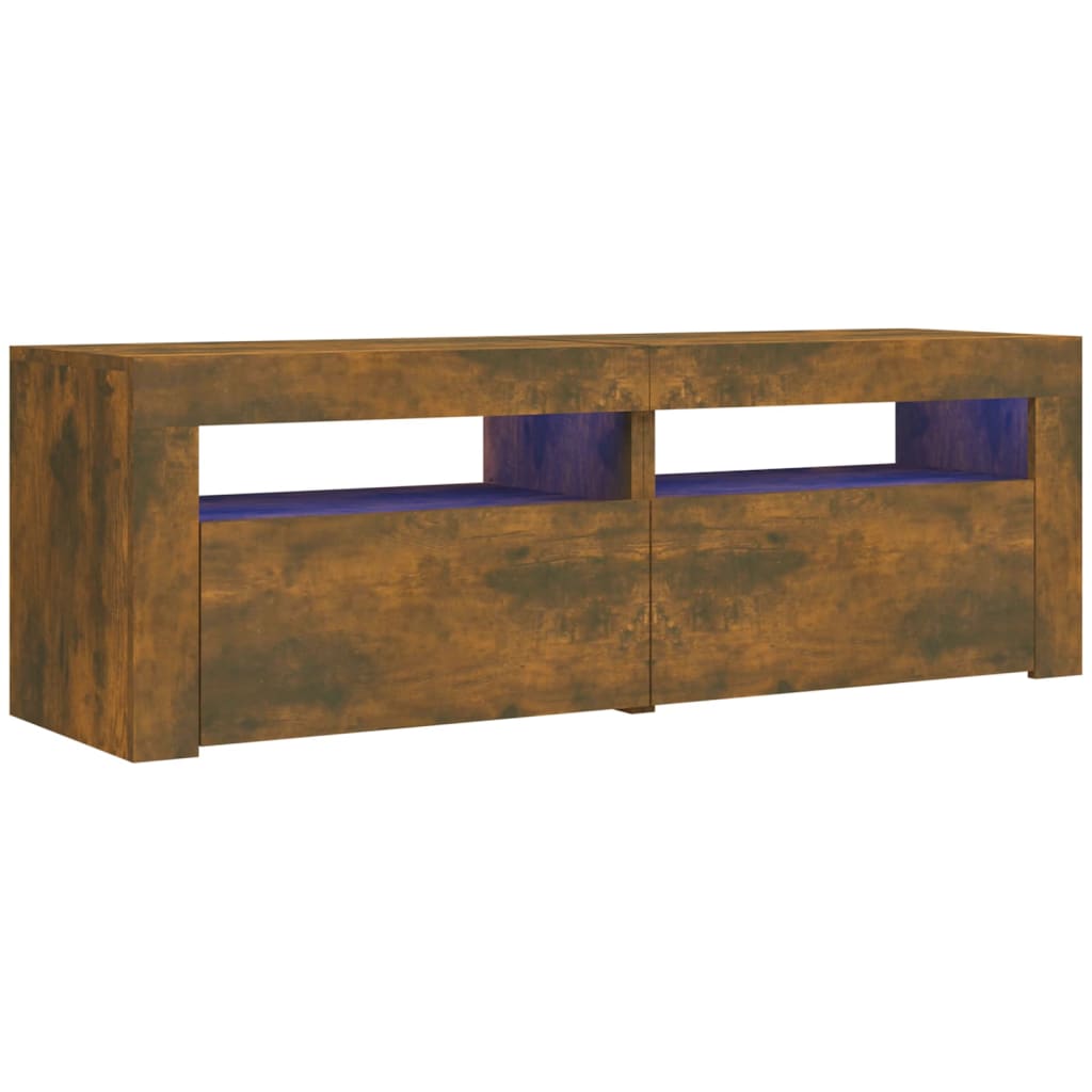 Tv Cabinet With Led Lights 120X35X40 Cm
