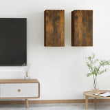 Tv Cabinet 2 Pcs 30,5X30X Engineered Wood
