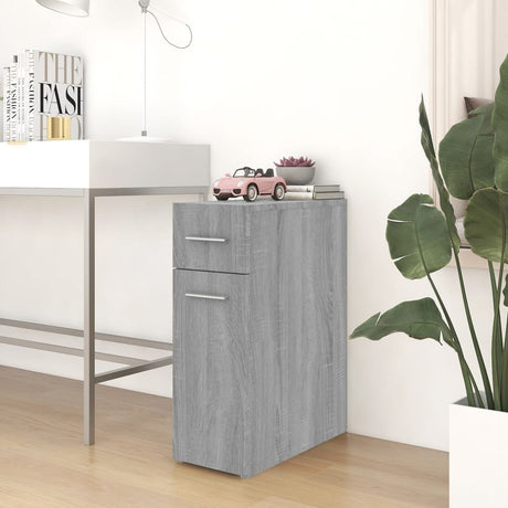 Apothecary Cabinet 20X45.5X60 Cm Engineered Wood