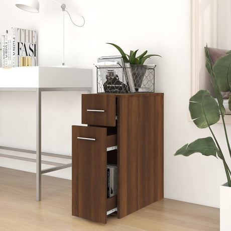 Apothecary Cabinet 20X45.5X60 Cm Engineered Wood