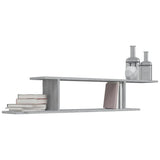 Wall-Mounted Tv Shelf 125X18X23 Cm Engineered Wood
