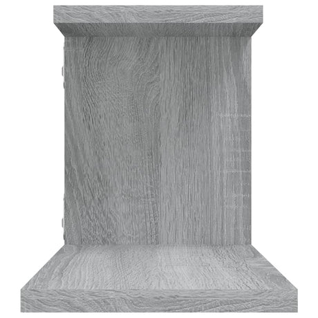 Wall-Mounted Tv Shelf 125X18X23 Cm Engineered Wood