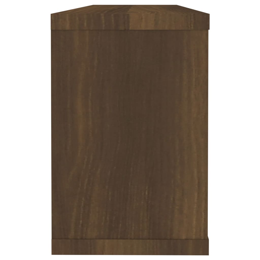 Wall Cube Shelves 2 Pcs 60X15X23 Cm Engineered Wood