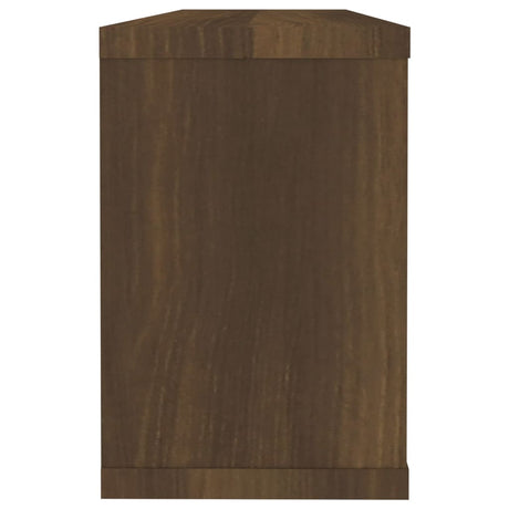 Wall Cube Shelves 2 Pcs 60X15X23 Cm Engineered Wood