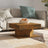 Coffee Table 57X57X30 Cm Engineered Wood