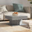 Coffee Table 57X57X30 Cm Engineered Wood