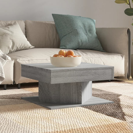 Coffee Table 57X57X30 Cm Engineered Wood