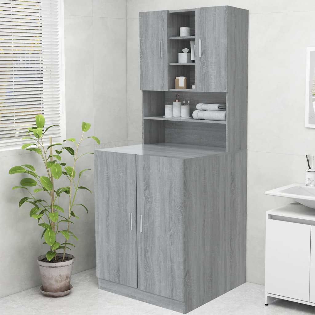 Washing Machine Cabinet 70.5X25.5X90 Cm
