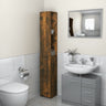 Bathroom Cabinet 25X26.5X170 Cm Engineered Wood