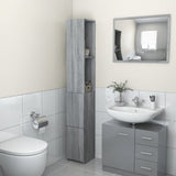 Bathroom Cabinet 25X26.5X170 Cm Engineered Wood